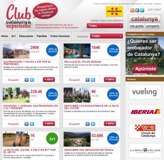 Club Catalunya Experience promociona el turismo de interior en Cataluña